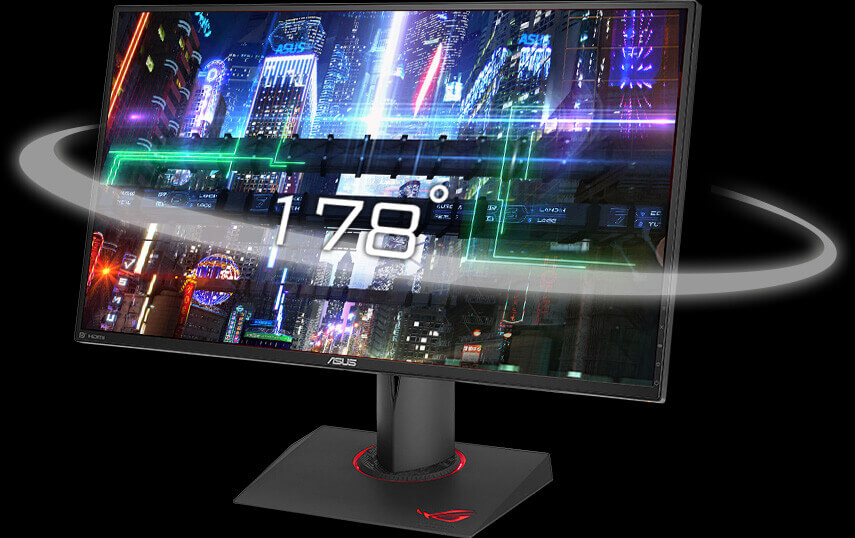 Màn hình gaming Asus ROG Swift PG279QZ có thể xoay 180 độ